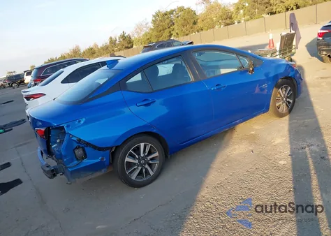 2021 Nissan Versa Sv Xtronic Cvt z USA, uszkodzony, nr VIN 3N1CN8EV5ML876138